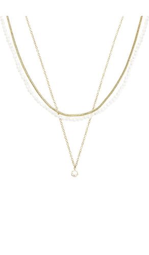 Rue Waterproof Necklace Set in - BaubleBar - Modalova