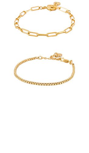 Ainsley Bracelet Set in Metallic - BaubleBar - Modalova