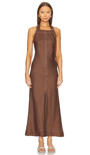 Varenna Bias Maxi Dress in Brown. - size L (also in M, S, XL/1X) - Bondi Born - Modalova