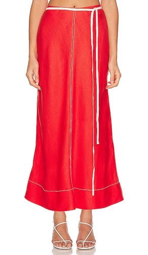 Messina Maxi Skirt in Red. - size S (also in XS) - Bondi Born - Modalova