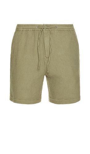 Sandwood Waffle Short in Olive. - size M (also in S) - Barbour - Modalova