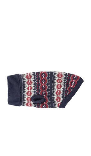 Case Fairisle Dog Sweater in Blue. - size L (also in M) - Barbour - Modalova