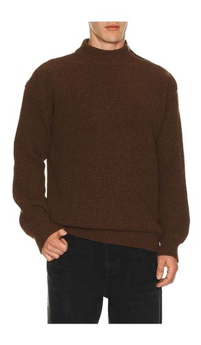 Gearstone textured knit sweater in color brown size M (also in L) - Barbour - Modalova