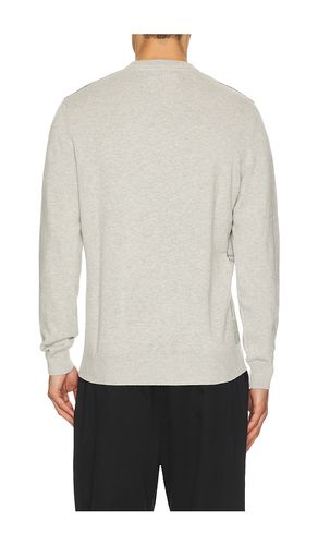 Mineral Tartan Crew Sweater in Grey. - size L (also in M, S, XL/1X) - Barbour - Modalova