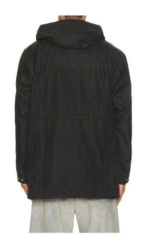 Icons Tartan Durham Wax Jacket in Grey. - size L (also in M, S, XL/1X) - Barbour - Modalova