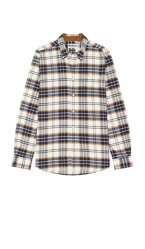 Portdown Tailored Checked Shirt in White. - size L (also in M, S) - Barbour - Modalova