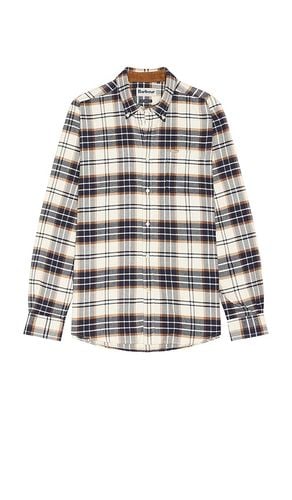 Portdown Tailored Checked Shirt in White. - size L (also in M, S, XL/1X) - Barbour - Modalova