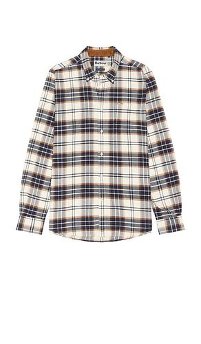 Portdown Tailored Checked Shirt in White. - size L (also in M, XL/1X) - Barbour - Modalova