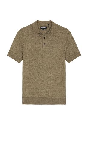 Buston Knit Polo in Army. - size L (also in M) - Barbour - Modalova