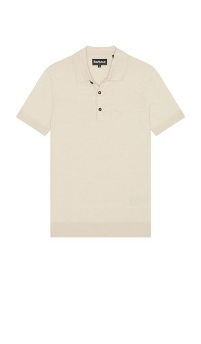 Buston Knit Polo in Beige. - size L (also in M, XL/1X) - Barbour - Modalova