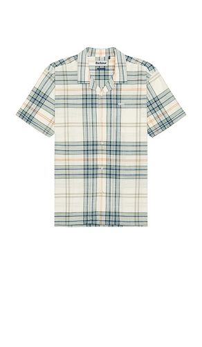 Berryfell Summer Fit Shirt in White,Blue. - size L (also in M) - Barbour - Modalova