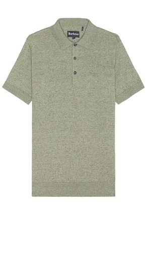 Buston Knit Polo in Green. - size L (also in M) - Barbour - Modalova