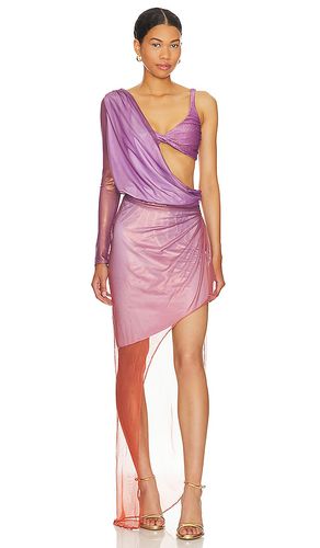 Vestido cut out giada en color mauve talla S en - Mauve. Talla S (también en XL) - Baobab - Modalova