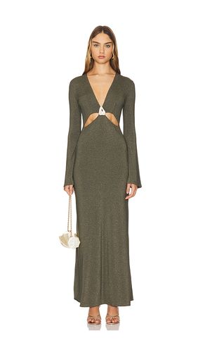 Manola Dress in Olive. - size M (also in S) - Baobab - Modalova