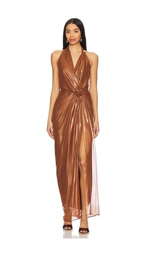 Liz Dress in Metallic Copper. - size M (also in S) - Baobab - Modalova