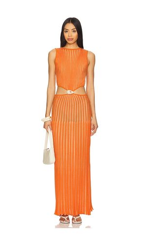 Blade Maxi Dress in Orange. - size M (also in S, XL) - Baobab - Modalova