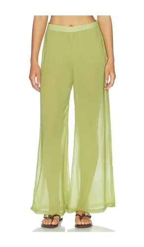 Pantalón noa en color verde talla S (también en M, L) - Baobab - Modalova