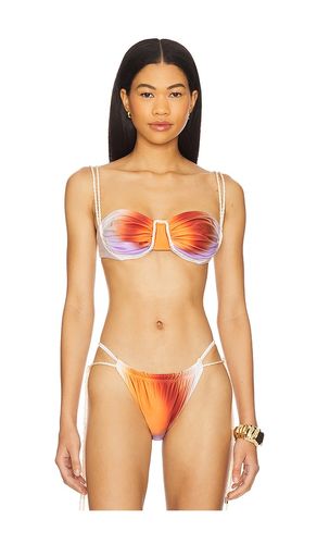Lula Bikini Top in Orange. - size M (also in S, XS) - Baobab - Modalova