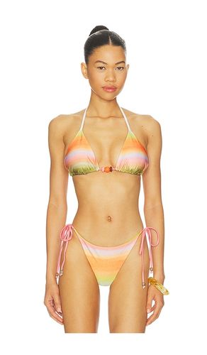 Kaia Bikini Top in Green,Orange. - size M (also in S, XS) - Baobab - Modalova