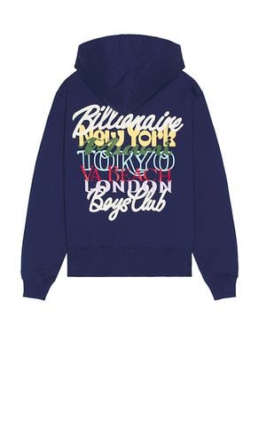 World Tour Hoodie in Blue. - size L (also in M, S, XL/1X) - Billionaire Boys Club - Modalova