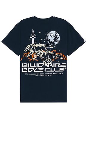 Wolves Short Sleeve Oversized Tee in Blue. - size L (also in S) - Billionaire Boys Club - Modalova