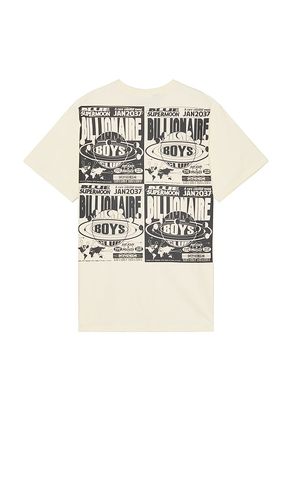 Camiseta en color crema talla L en - Cream. Talla L (también en S) - Billionaire Boys Club - Modalova