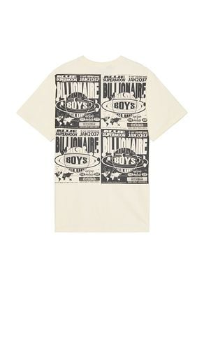 Supermoon Short Sleeve Tee in Cream. - size L (also in M, S, XL/1X) - Billionaire Boys Club - Modalova