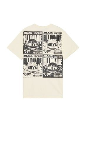 Supermoon Short Sleeve Tee in Cream. - size S (also in XL/1X) - Billionaire Boys Club - Modalova