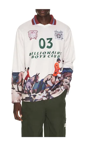 Hounds Long Sleeve Jersey in White. - size L (also in M, S, XL/1X) - Billionaire Boys Club - Modalova