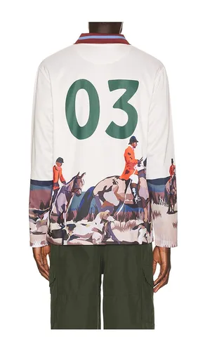 Hounds Long Sleeve Jersey in White. - size L (also in M, S, XL/1X) - Billionaire Boys Club - Modalova