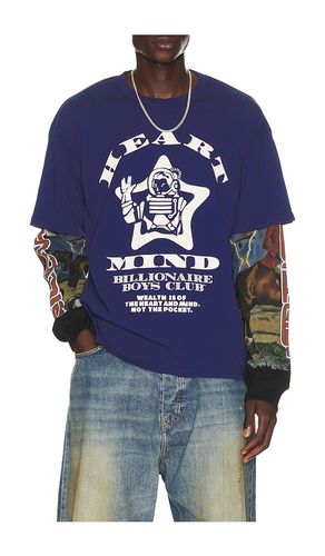 Wellness Long Sleeve Tee in Blue. - size L (also in M, S, XL/1X) - Billionaire Boys Club - Modalova
