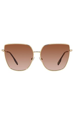 Alexis Sunglasses in Metallic - Burberry - Modalova