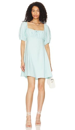 Tie Front Mini Dress in Baby Blue. - size S (also in XS) - BCBGeneration - Modalova