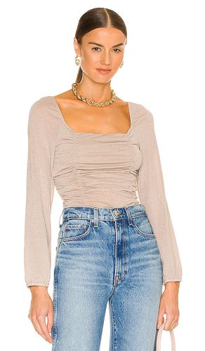 Square Neck Top in Metallic Neutral. - size L (also in M, S, XS) - BCBGeneration - Modalova