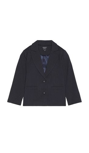 Charles Pinstripe Blazer in Navy. - size 4 (also in 5, 6, 7) - Bardot Junior - Modalova