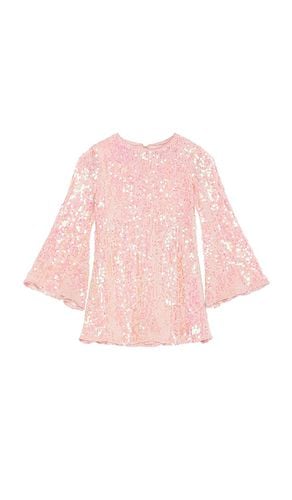 Kids Margot Sequin Dress in Pink. - size 4 (also in 5, 6, 7) - Bardot Junior - Modalova