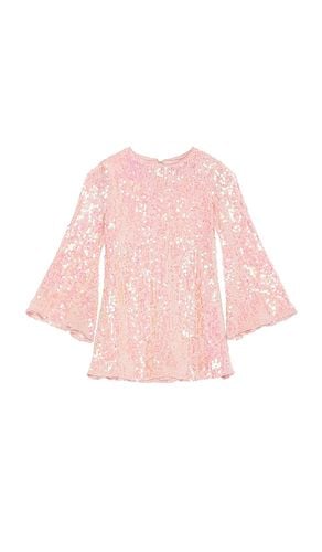 Kids Margot Sequin Dress in Pink. - size 4 (also in 6) - Bardot Junior - Modalova