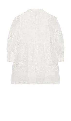 Kids Fira Floral Broderie Dress in White. - size 4 (also in 5, 6, 7) - Bardot Junior - Modalova