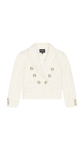 Kids Roma Boucle Blazer in Ivory. - size 4 (also in 5, 6, 7) - Bardot Junior - Modalova