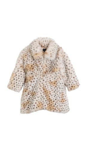 Lea Faux Fur Coat in . Size 4/5. Also in 6/7 - Bardot Junior - Modalova