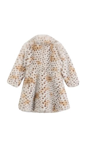 Lea Faux Fur Coat in . Size 4/5. Also in 6/7 - Bardot Junior - Modalova