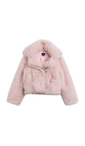 Jayden Faux Fur Jacket in . - size 4/5 (also in 6/7) - Bardot Junior - Modalova