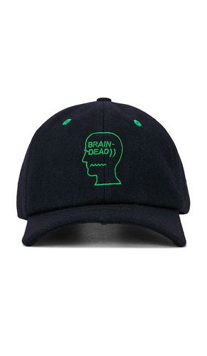 Brain Dead HUT LOGOHEAD in Navy - Brain Dead - Modalova
