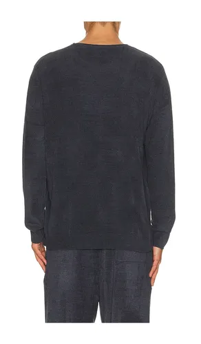 Ccul Roll Neck Pullover in Blue. - size L (also in M, S, XL/1X) - Barefoot Dreams - Modalova