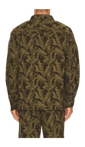 Cotton Canvas Twill Shirt Jacket in Green. - size S (also in L, XL/1X) - Barefoot Dreams - Modalova