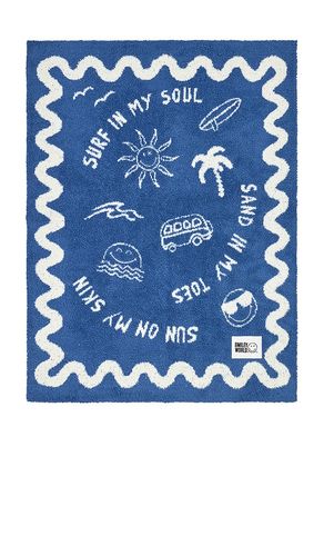 Cozychic Smileyworld Surf Stroller Blanket in - Barefoot Dreams - Modalova