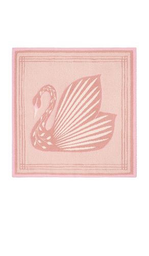 Kids Cozychic Swan Receiving Blanket 30x30 in - Barefoot Dreams - Modalova