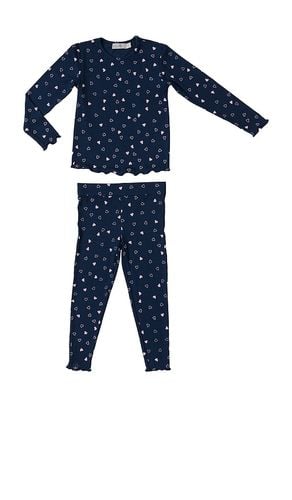 Ultra Soft Rib Toddler Pajama Set in Navy. - size 2/3T (also in 4/5T) - Barefoot Dreams - Modalova