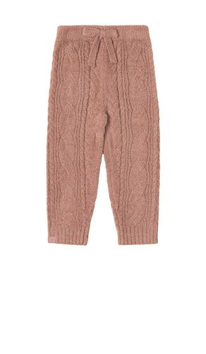 Ccl Toddler Cable Pant in Brick. - size 2/3T (also in 4/5T) - Barefoot Dreams - Modalova