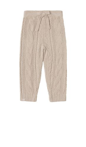 Ccl Toddler Cable Pant in Beige. - size 2/3T (also in 4/5T) - Barefoot Dreams - Modalova